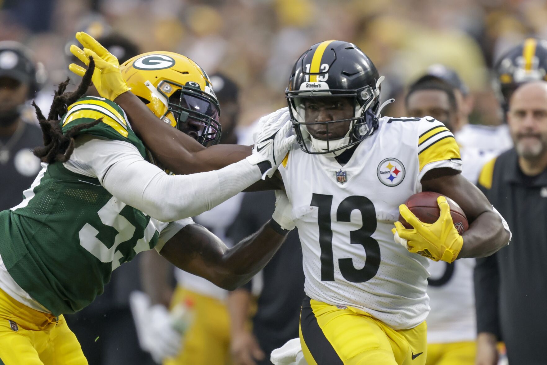 Steelers Packers Football